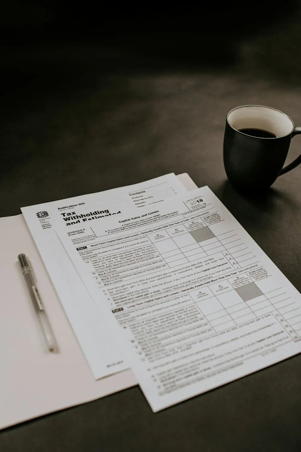 Registre et paperasse